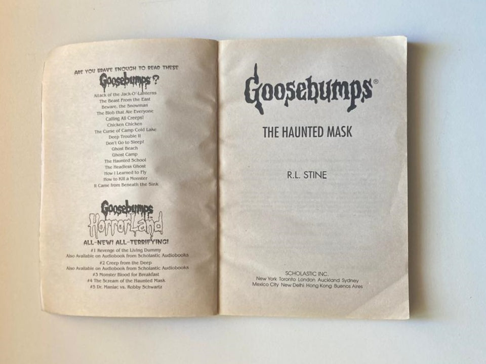 The haunted mask - R.L. Stine (Goosebumps #11)
