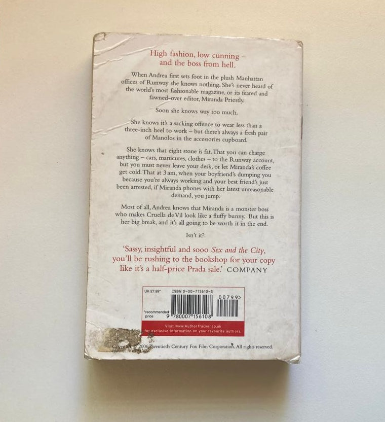 The devil wears Prada - Lauren Weisberger