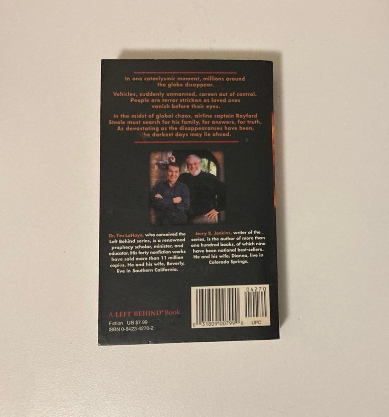 Left behind - Tim LaHaye and Jerry B. Jenkins (Left Behind #1)