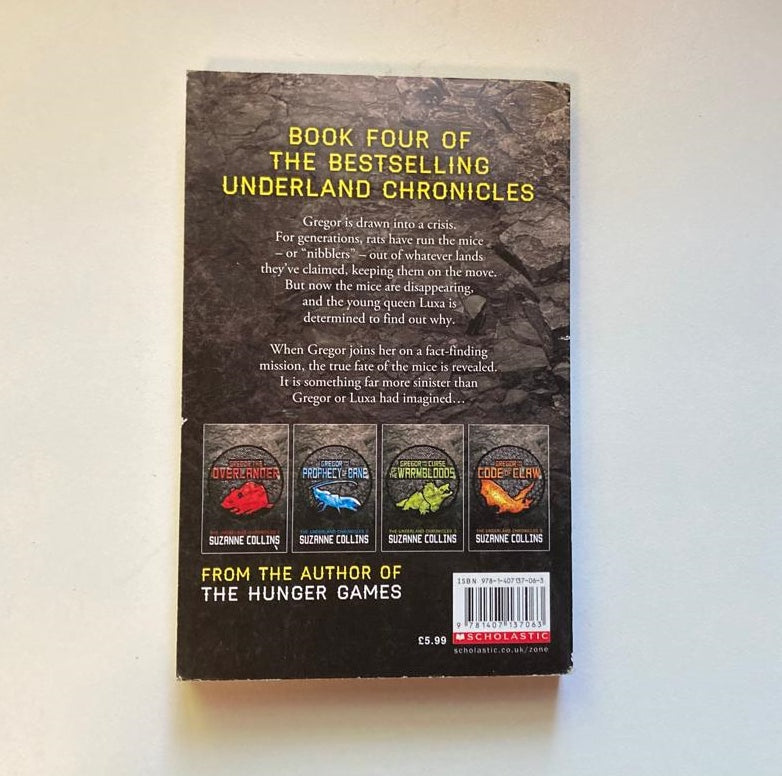 Gregor and the marks of secret - Suzanne Collins (The Underland Chronicles #4)