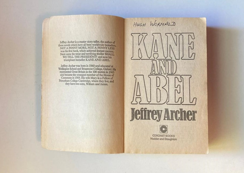 Kane and Abel - Jeffrey Archer (Kane & Abel #1)