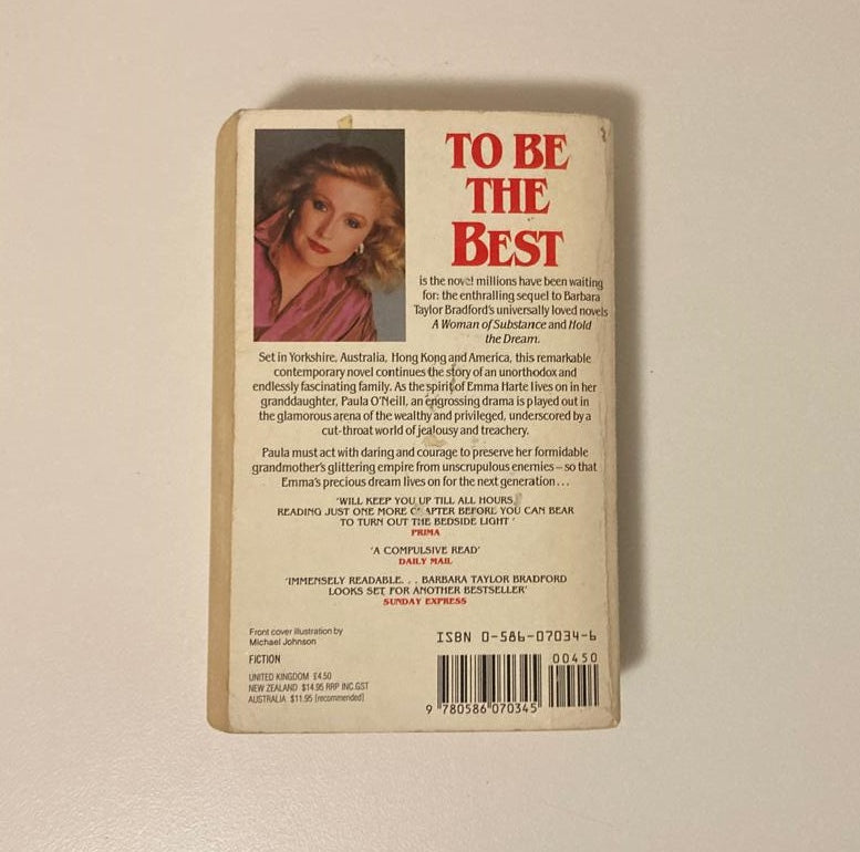 To be the best - Barbara Taylor Bradford (Emma Harte Saga #3)