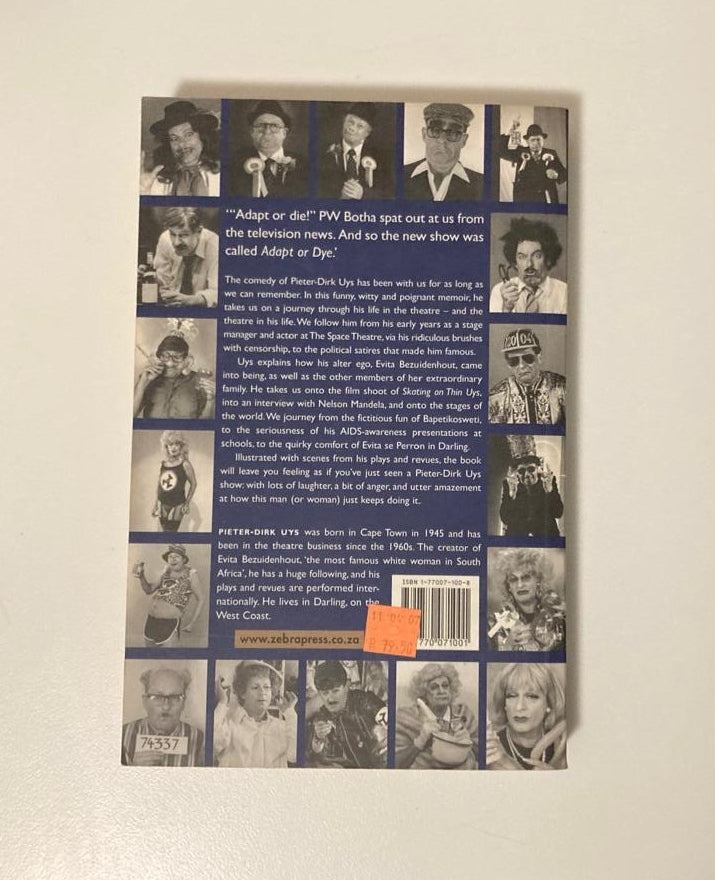 Between the devil and the deep: A memoir of acting and reacting - Pieter-Dirk Uys (Signed)