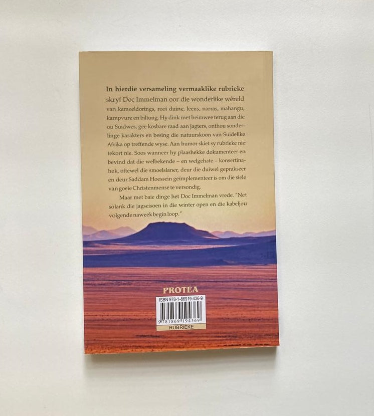 Ruacana tot Rosh Pinah - Doc Immelman (First edition)