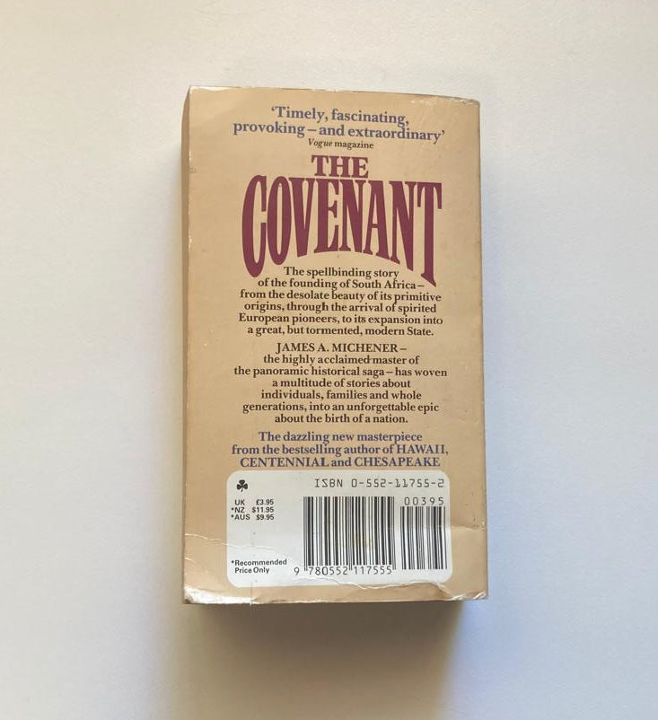 The covenant - James A. Michener