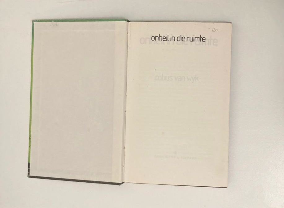 Onheil in die ruimte - Cobus van Wyk