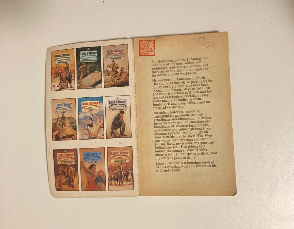 Mustang man - Louis L'Amour (The Sacketts #13)