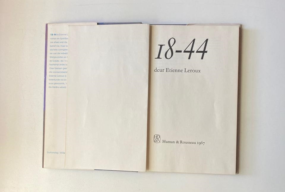 18-44 - Etienne Leroux (First edition)