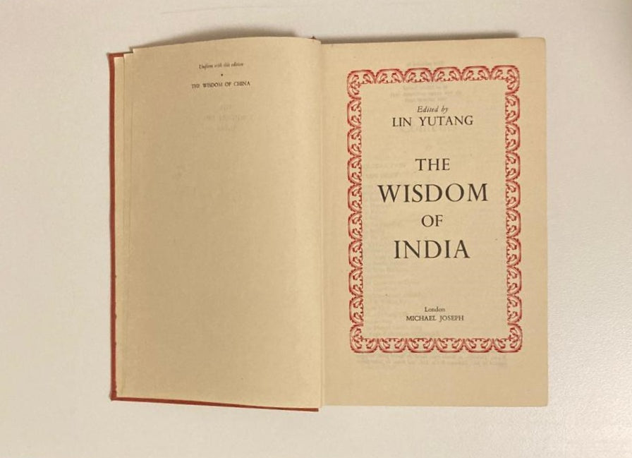 The wisdom of India - Lin Yutang