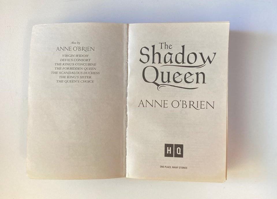 The shadow queen - Anne O' Brien