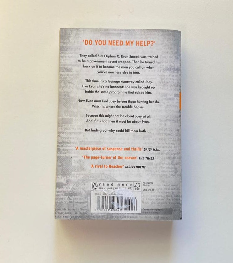 One man hellbent on making it right - Gregg Hurwitz (Orphan X #3)
