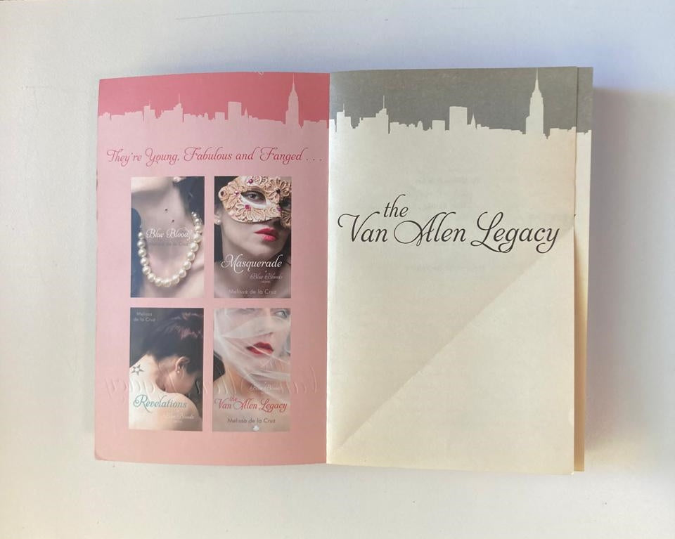 The Van Allen legacy - Melissa de la Cruz (Blue Bloods #4)
