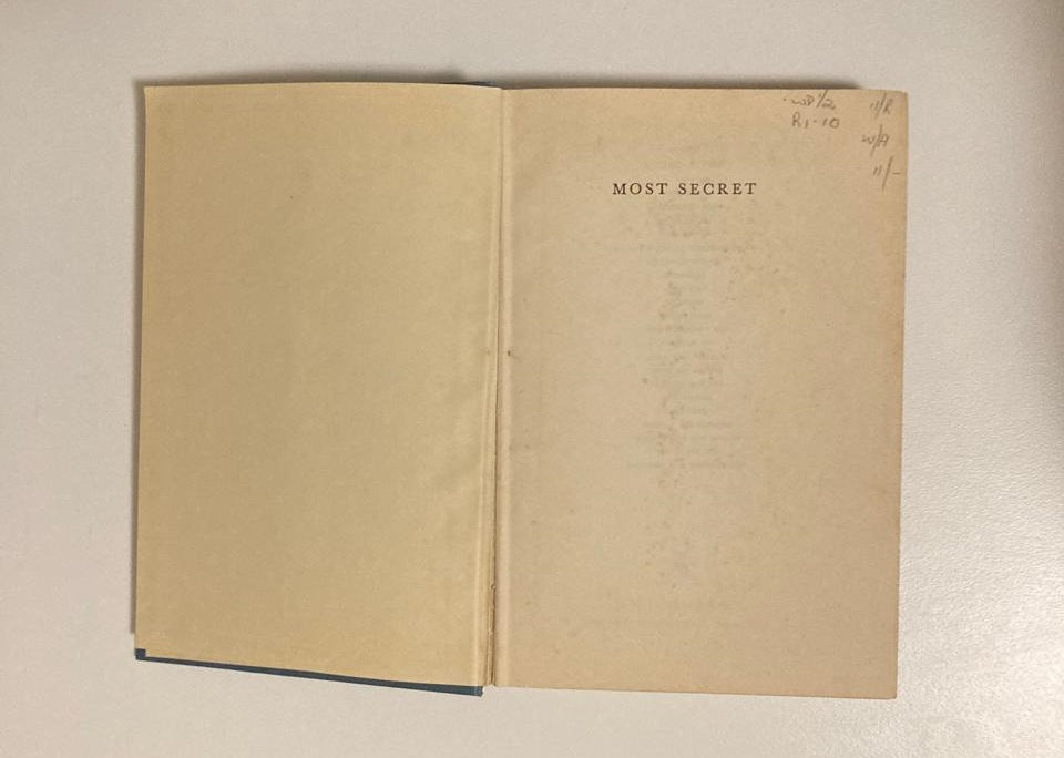 Most secret - Nevil Shute