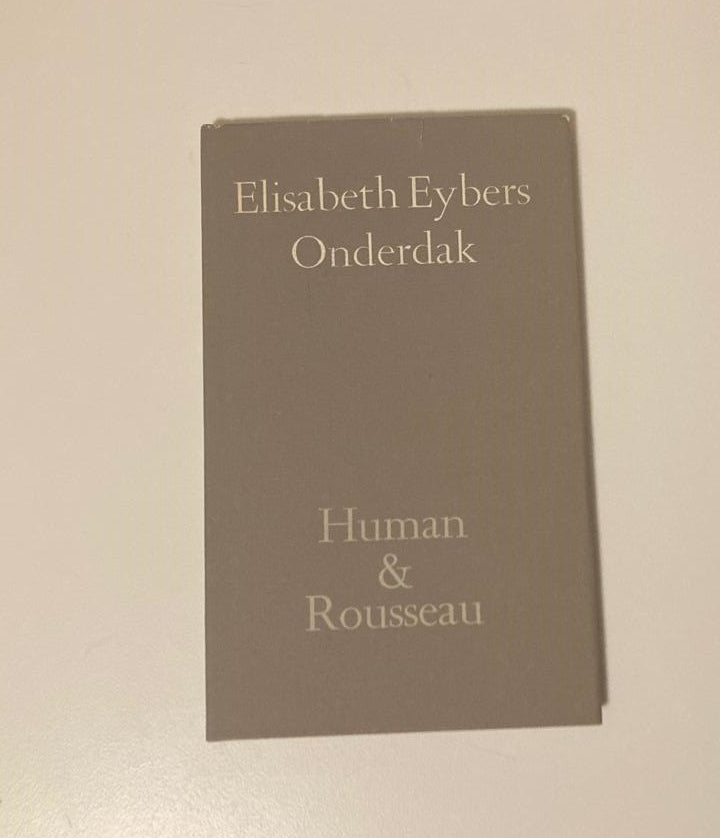Onderdak - Elisabeth Eybers (First edition)