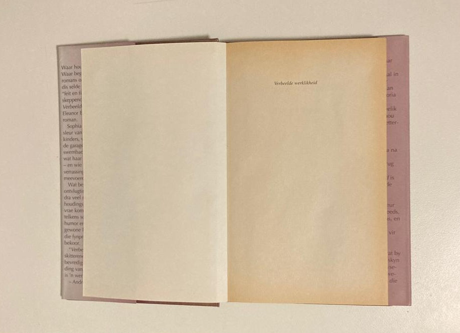Verbeelde werklikheid - Eleanor Baker (First edition)