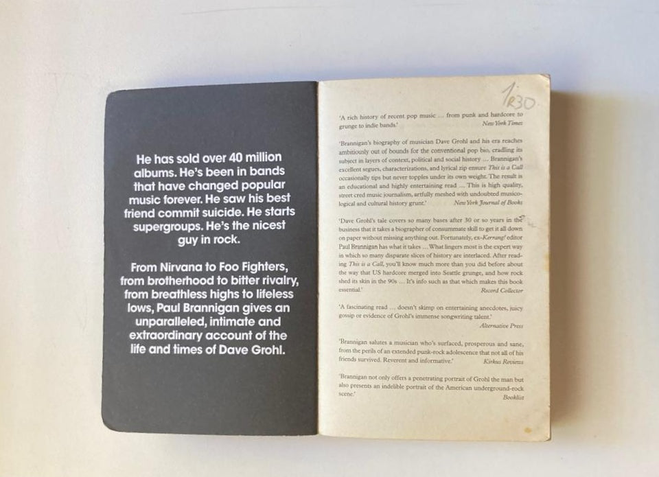 This is a call: The life and times of Dave Grohl - Paul Brannigan