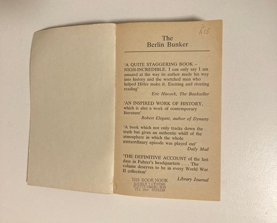 The Berlin bunker - James P. O'Donnell