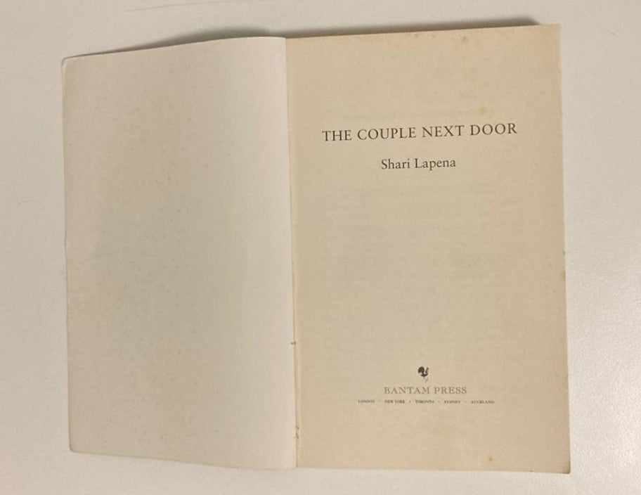 The couple next door - Shari Lapena
