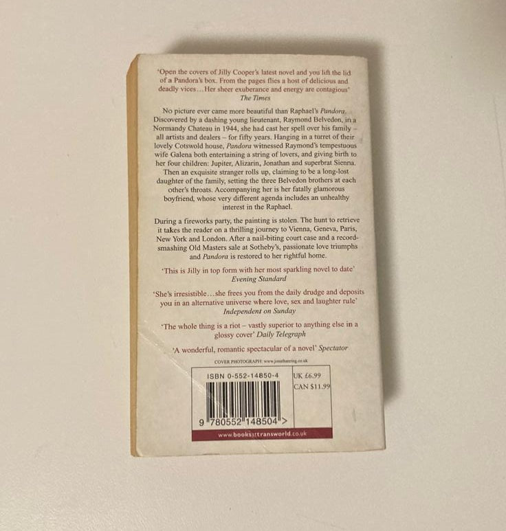 Pandora - Jilly Cooper (Rutshire Chronicles #7)