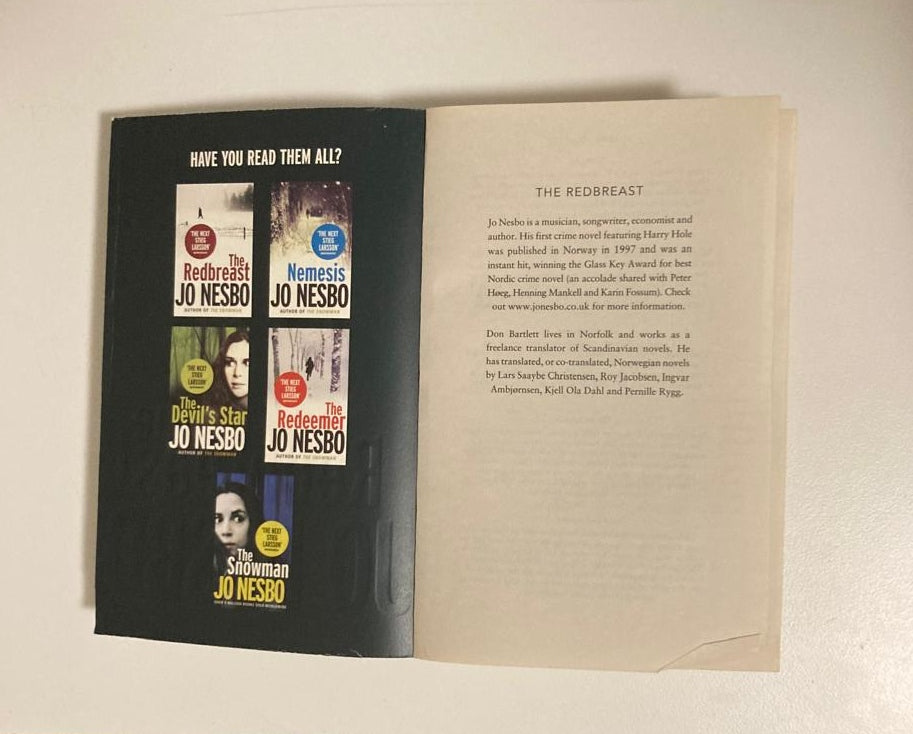 The redbreast - Jo Nesbo (Harry Hole #3)