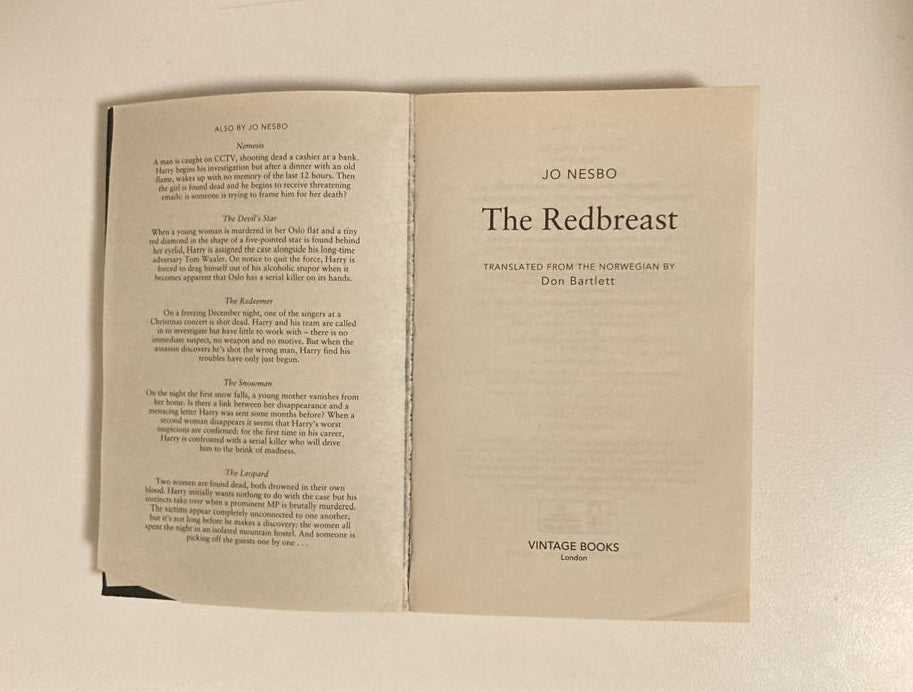 The redbreast - Jo Nesbo (Harry Hole #3)