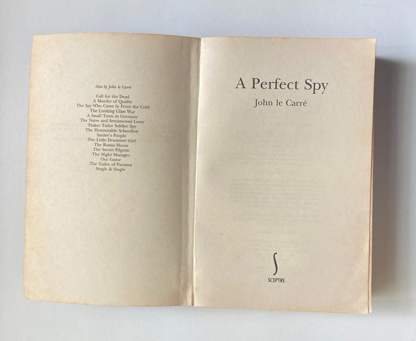 A perfect spy - John le Carré