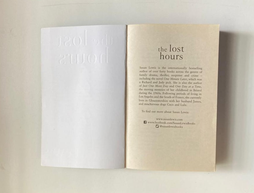 The lost hours - Susan Lewis