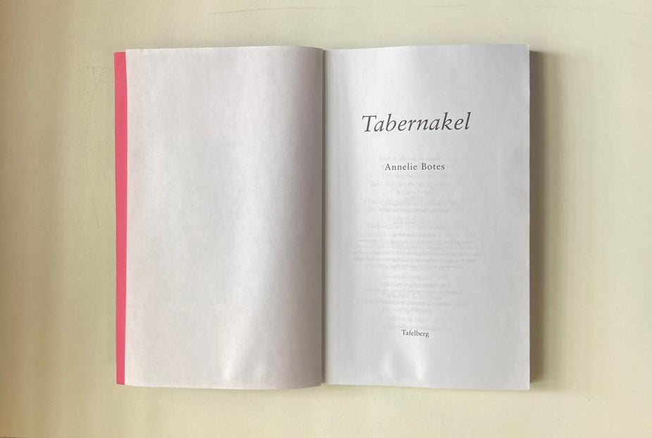 Tabernakel - Annelie Botes