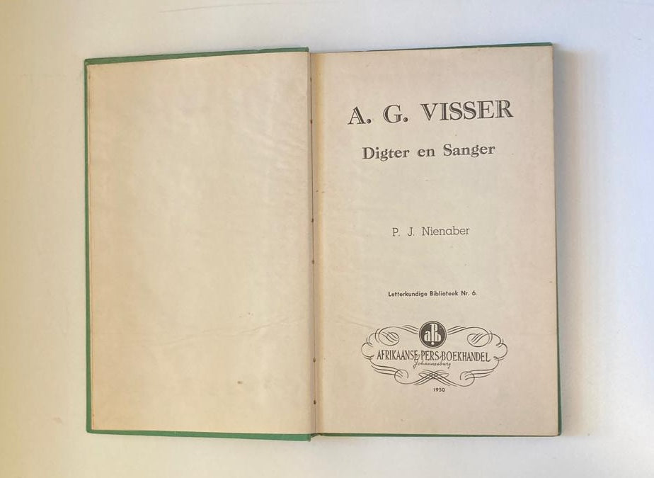 A.G. Visser: Digter en sanger - P.J. Nienaber