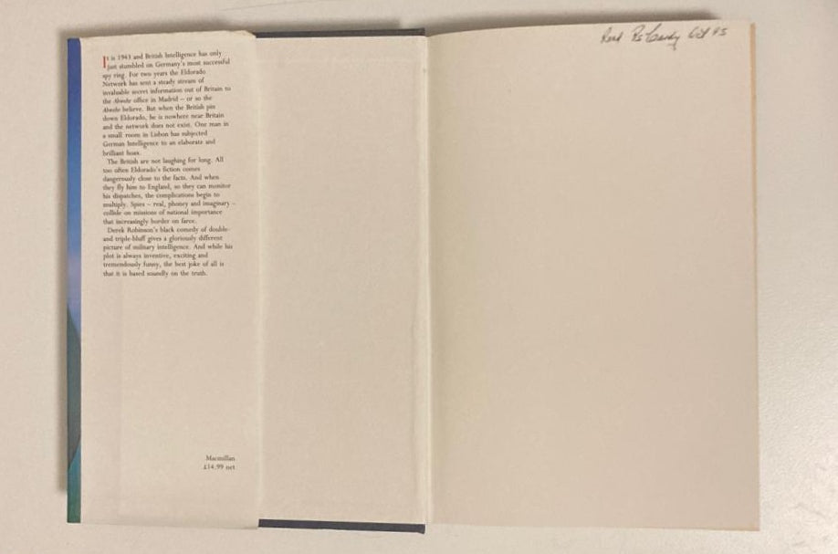 Artillery of lies - Derek Robinson (First edition)