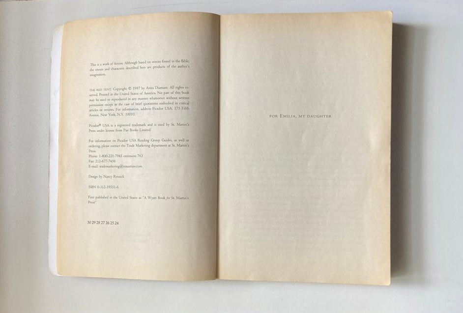 The red tent - Anita Diamant