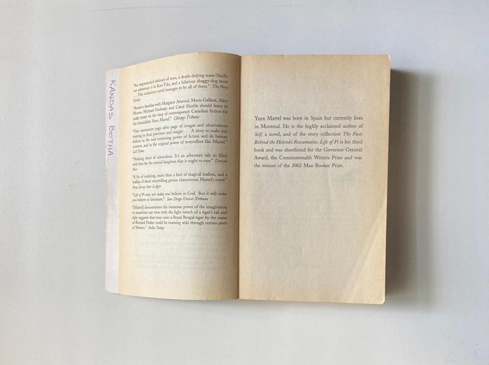 Life of Pi - Yann Martel