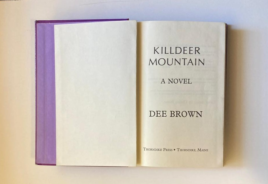 Killdeer mountain - Dee Brown (Large print)
