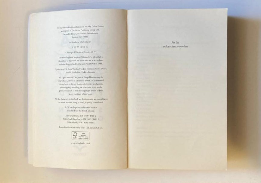 Imaginery friend - Stephen Chbosky