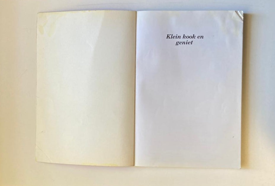 Klein kook en geniet - S.J.A. de Villiers en Eunice van der Berg