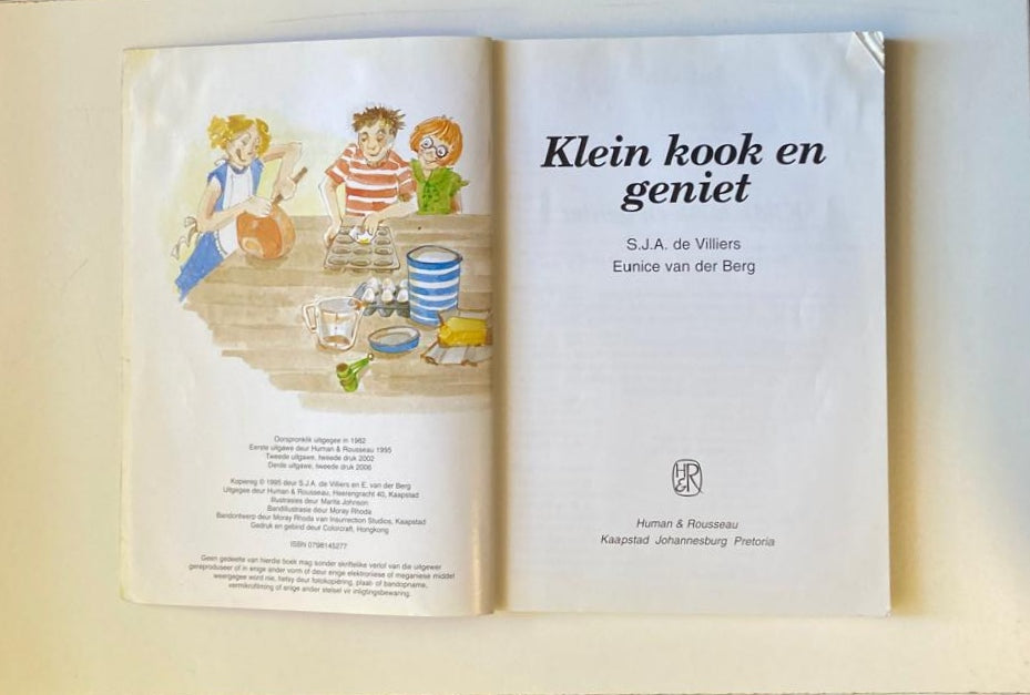 Klein kook en geniet - S.J.A. de Villiers en Eunice van der Berg