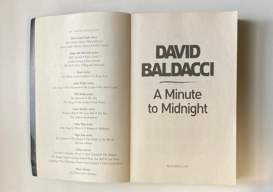 A minute to midnight - David Baldacci (Atlee Pine #2)