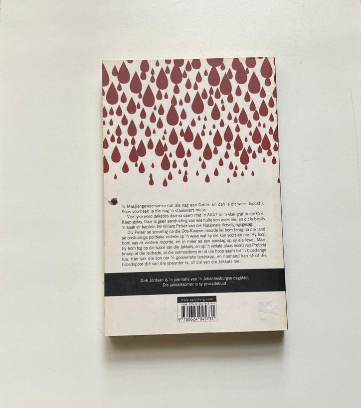 Die jakkalssomer - Dirk Jordaan (First edition)