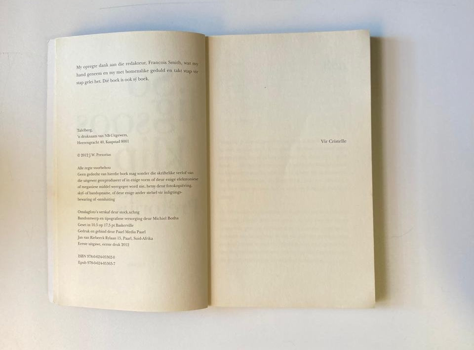 So lig soos klip - Jacques Pretorius (First edition)