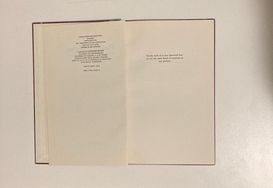 Plaston: DNS-kind - P.G. du Plessis (First edition)