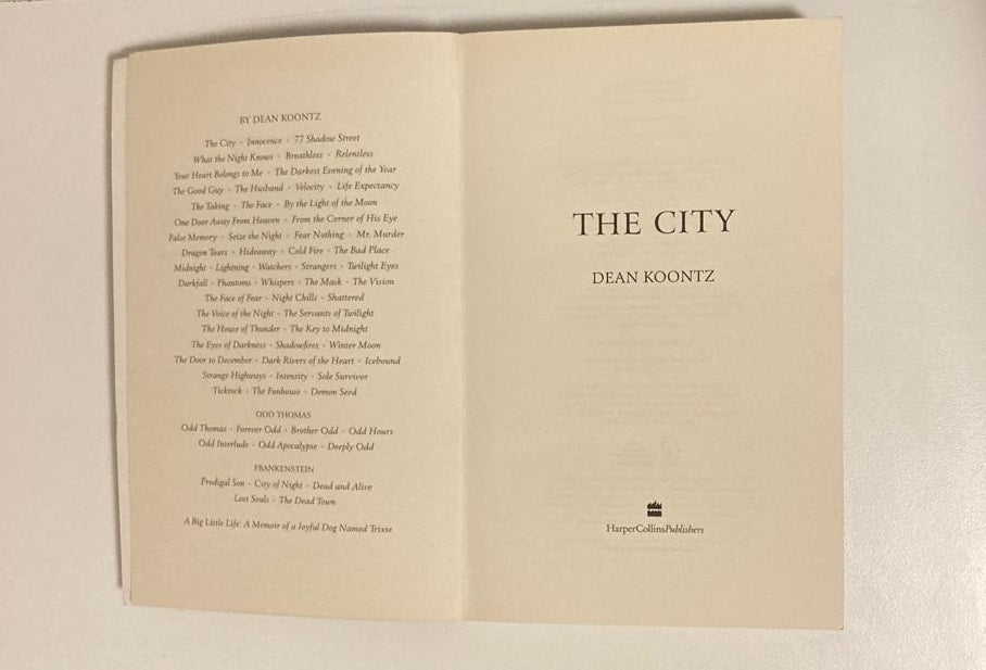 The city - Dean Koontz (The city #1)