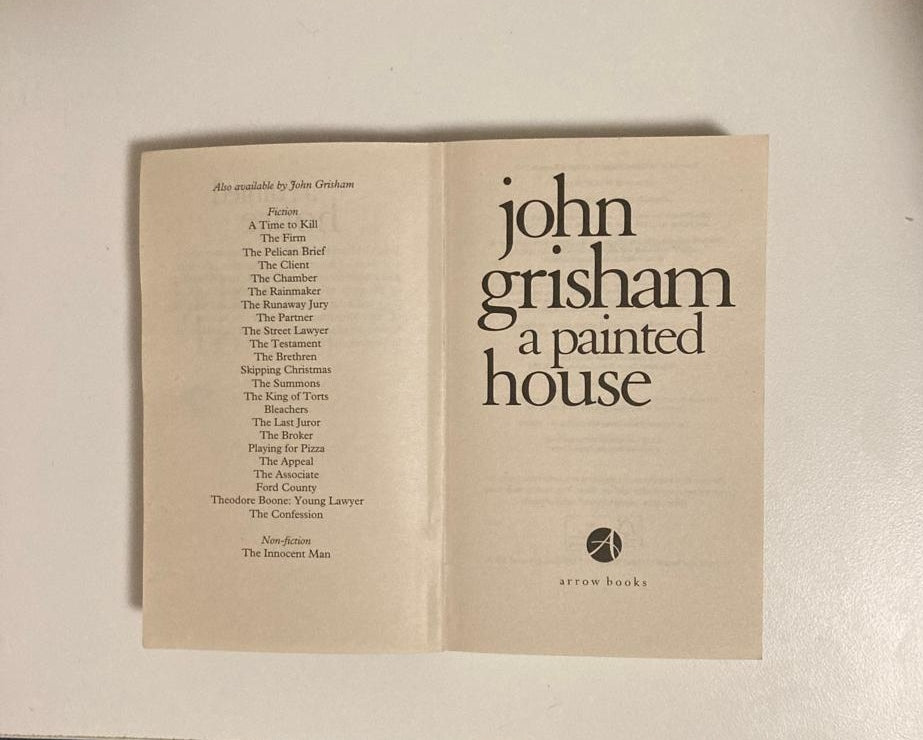A painted house - John Grisham