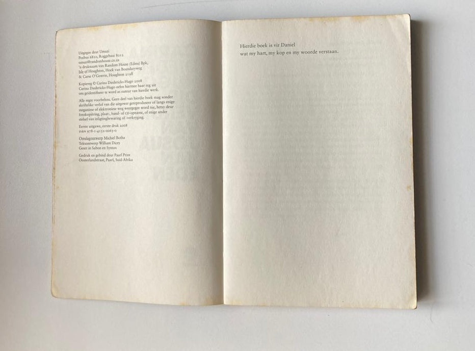 Die verdrinking van Josua van Eden - Carina Diedericks-Hugo (First edition)