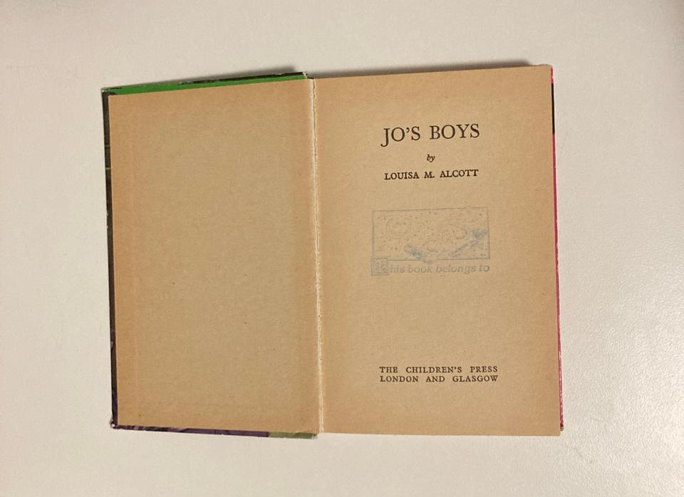 Jo's boys - Louisa M. Alcott