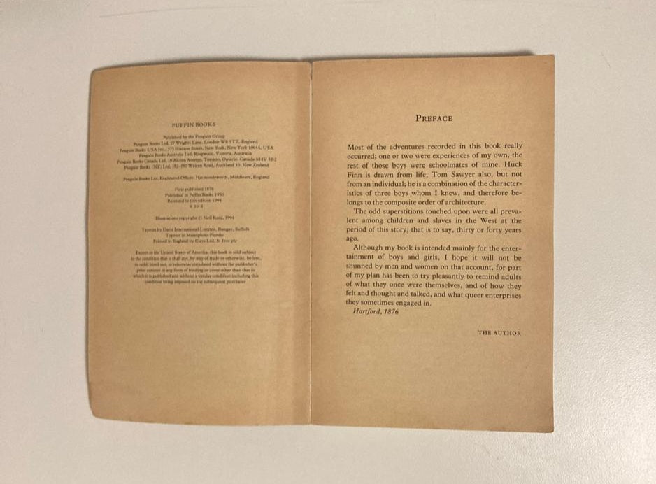 The adventures of Tom Sawyer - Mark Twain