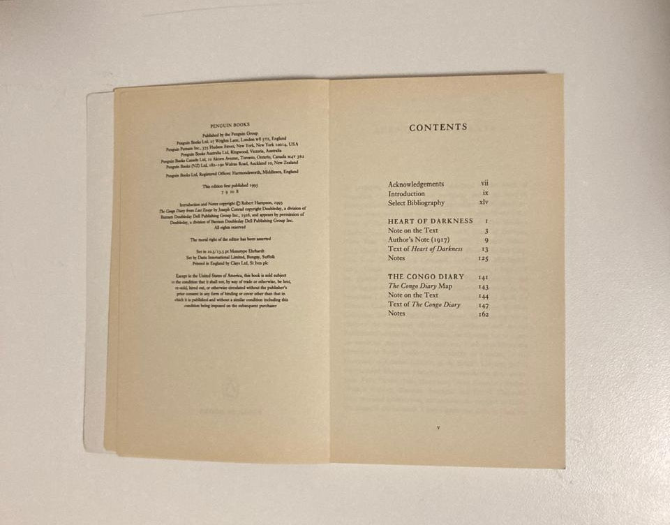 Heart of darkness - Joseph Conrad
