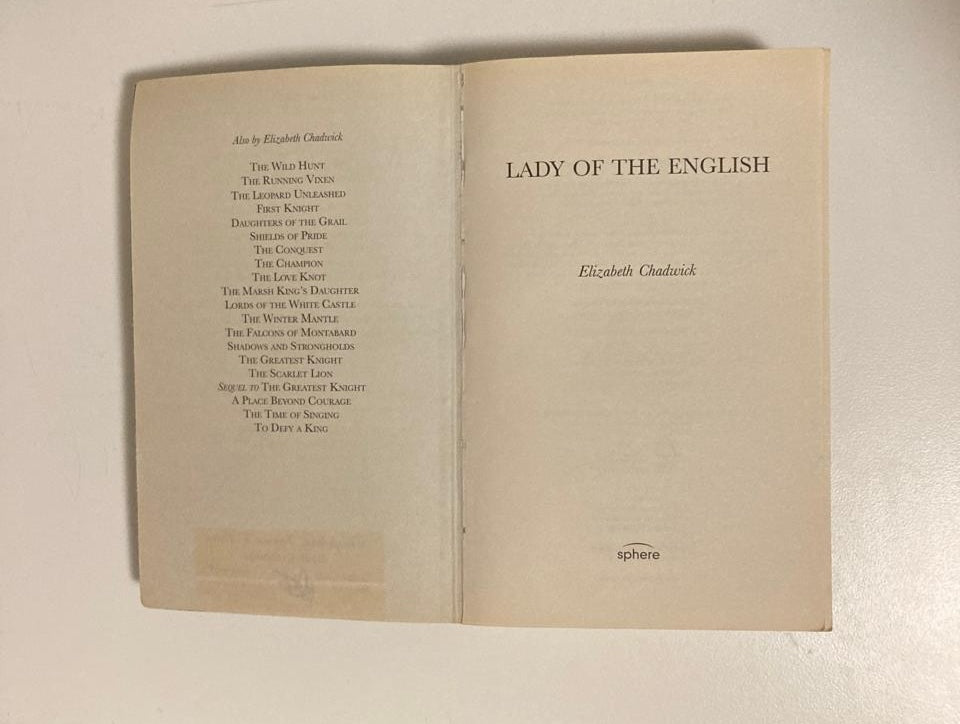 Lady of the English - Elizabeth Chadwick