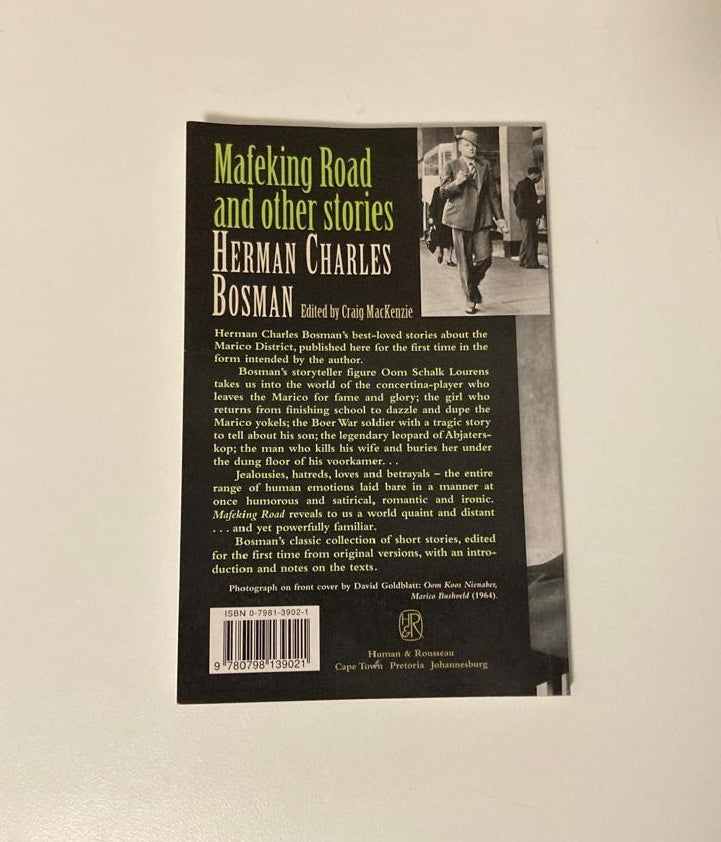 Mafeking Road and other stories - Herman Charles Bosman