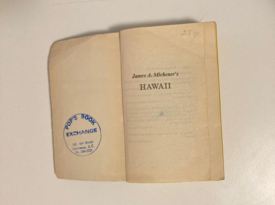 Hawaii - James A. Michener