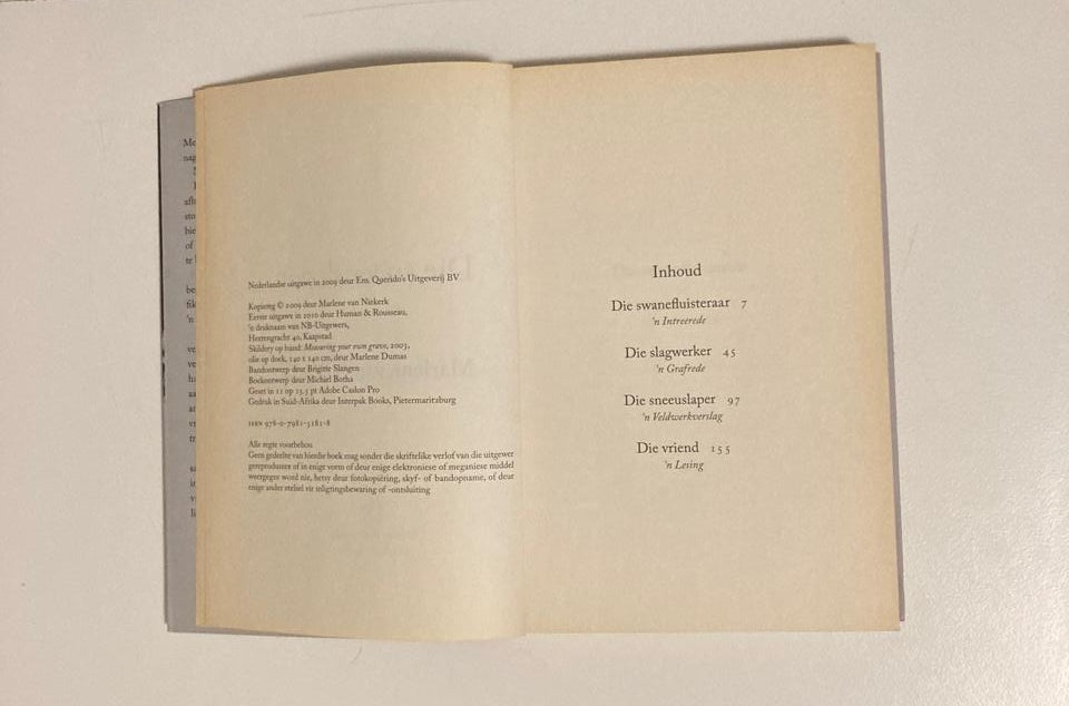 Die sneeuslaper - Marlene van Niekerk (First edition)
